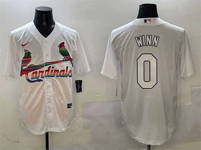 Men's St. Louis Cardinals #0 Masyn Winn White Cool Base Stitched Jersey,We sell and wholesale Men's St. Louis Cardinals #0 Masyn Winn White Cool Base Stitched Jersey on line form chian!